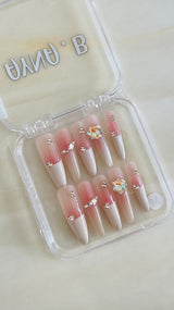 Pink Ombre French Tip