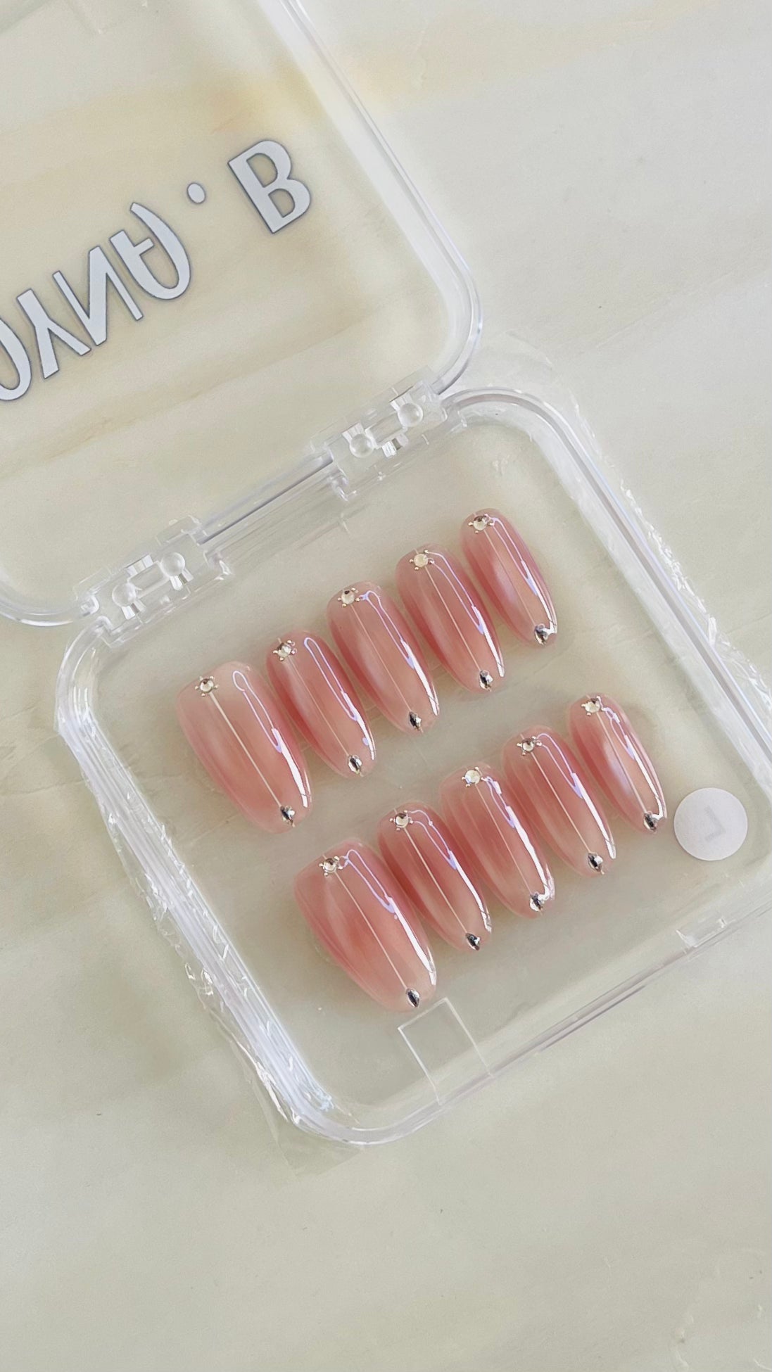 Glazed Ombre With Studs